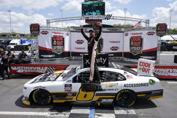 Josh Berry lands first NASCAR national series succeed at Martinsville Speedway