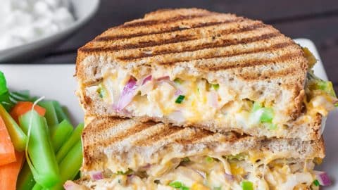 Disney World released their buffalo chicken grilled cheese recipe and it’s insanely decadent